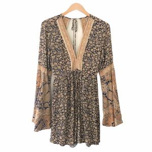 Free People Once Upon A Summertime Floral Romper